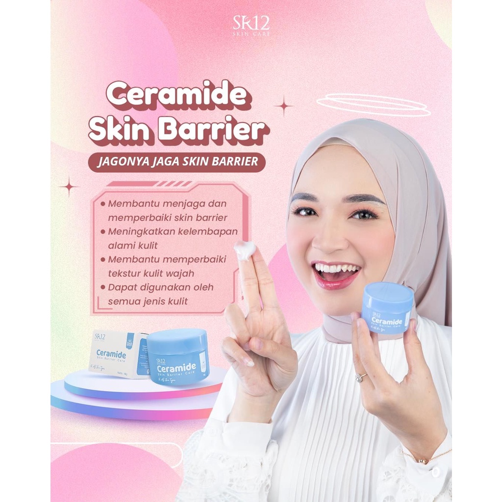 CERAMIDE GEL SR12 / CERAMIDE SKIN BARRIER CARE SR12 UNTUK AMAN DIGUNAKAN UNTUK IBU HAMIL DAN MENYUSU