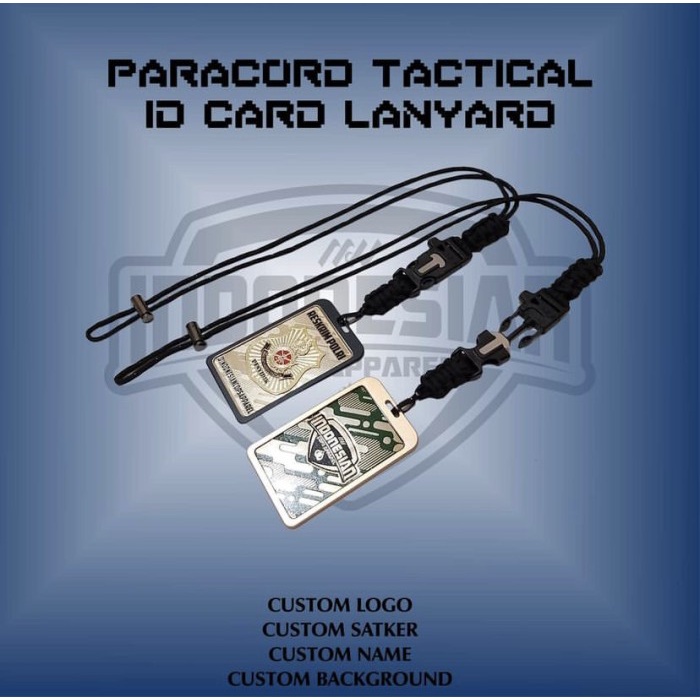

Paracord Tactical Id Card Lanyard Star Seller