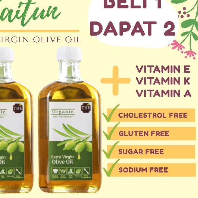 

✺ Minyak Zaitun Murni Asli Extra Virgin Olive Oil 250 ml BELI 1 DAPAT 2 ➵