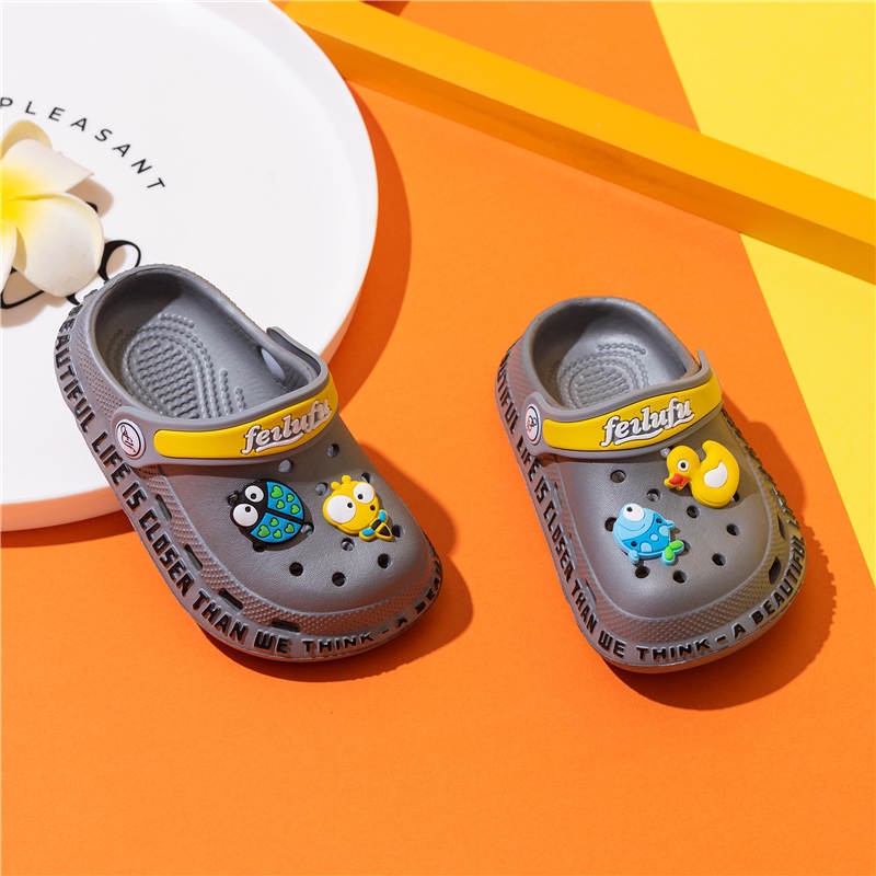 PROMO 12.12 PUNCAK Okaybaby B194 Sandal Slop Anak Laki-laki Perempuan Import Ringan Lembut Termurah Kekinian Sendal Casual