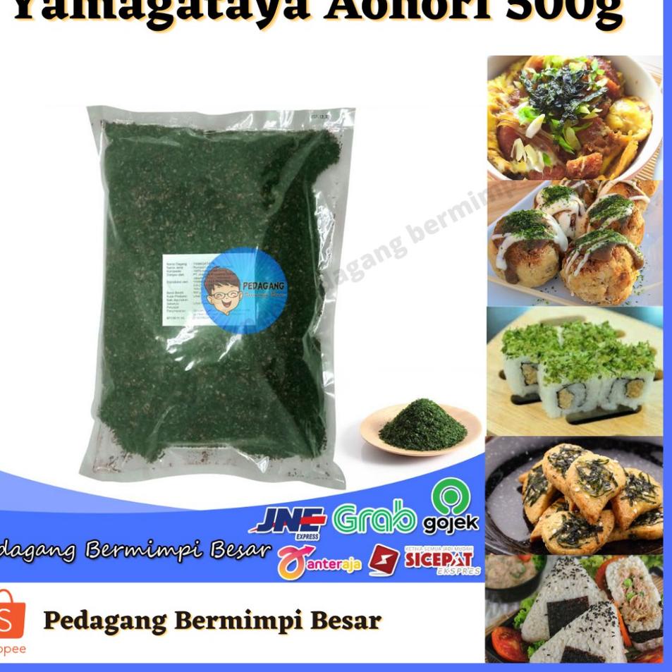 

Yang Terbaik Yamagataya Aonori 500gr | Aonori | Nori | Seaweed Flakes | Rumput Laut Import