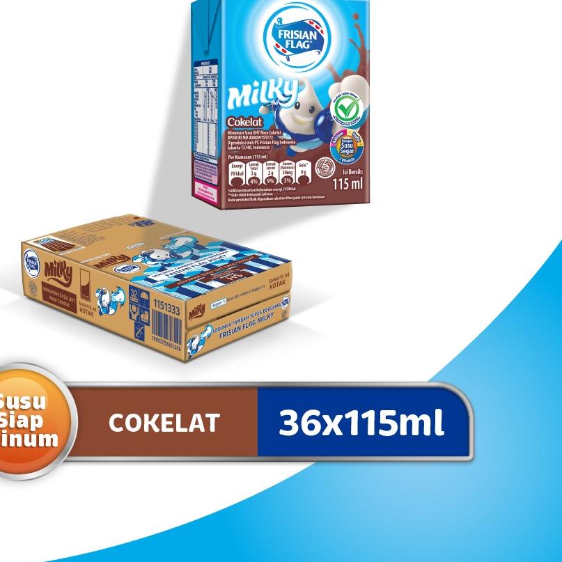 

✳ Frisian Flag UHT Susu Cokelat 36 x115 mL ☼