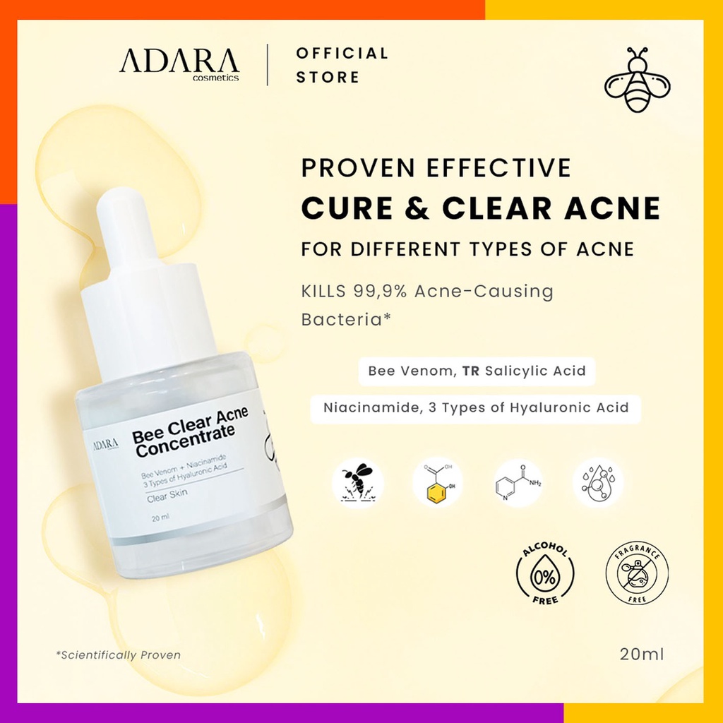 ADARA Bee Clear Acne Concentrate | Serum