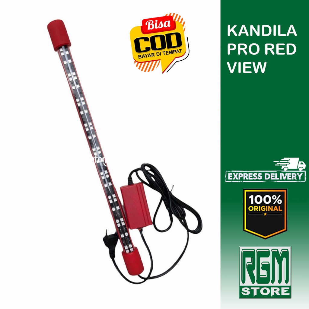 KANDILA PRO RED VIEW LAMPU LED TANNING TENING ARWANA AQUARIUM