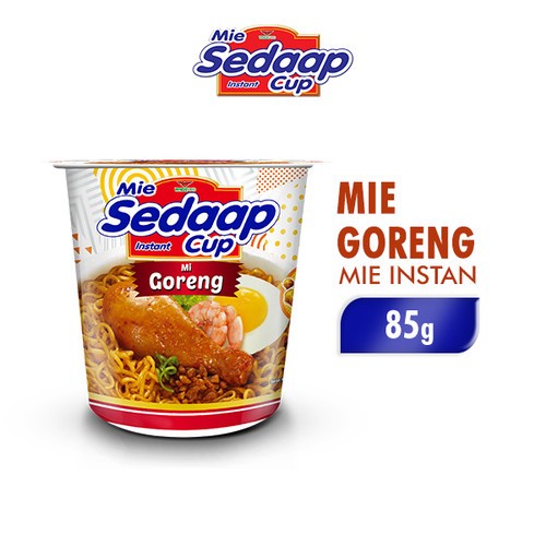 

Mie Instan Sedaap Cup Goreng 85 Gram