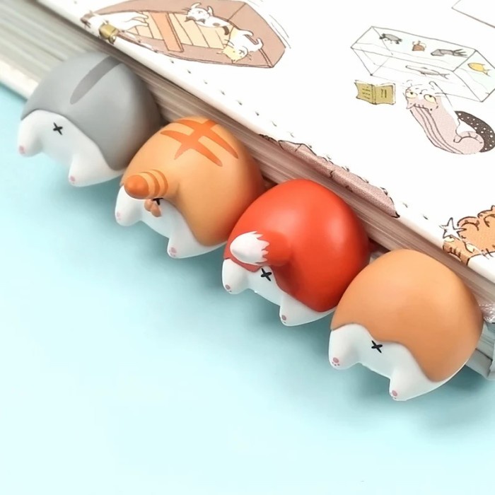 

Terlaris Pembatas Buku Unik Lucu Bentuk Hewan Bookmark Animal - St01
