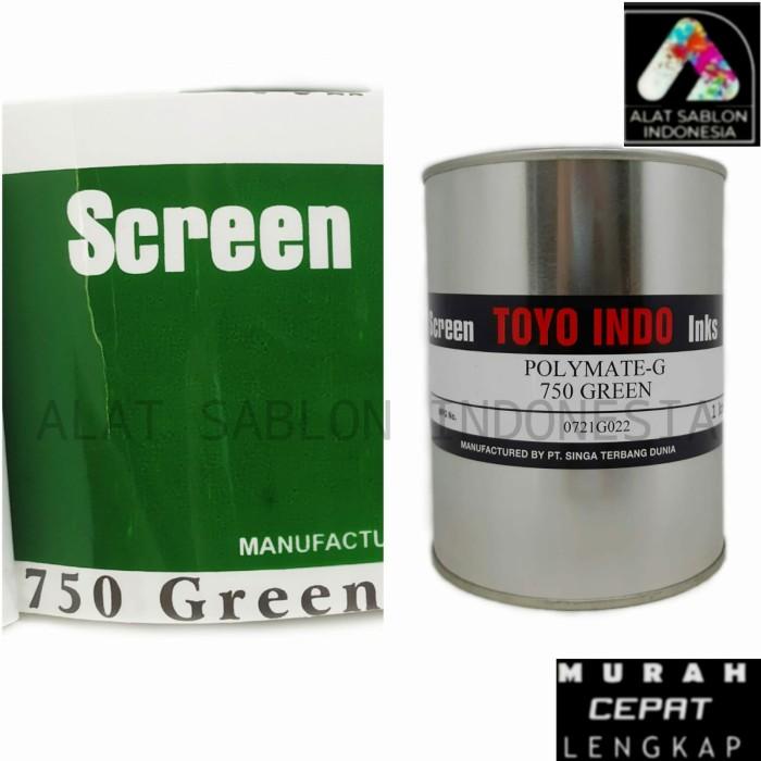 

TINTA TOYO POLYMATE GREEN 750 TINTA SABLON PLASTIK 1kg