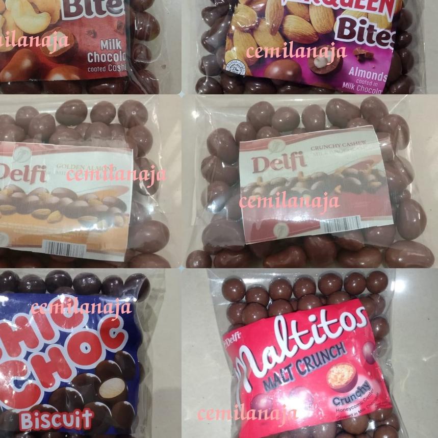 

♧ Murah Banget Silverqueen Bites 250 gr Almond & Bites Mede snack Viral Coklat enak ♛