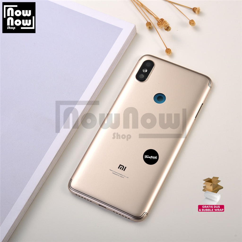 Backdoor Tutup Belakang Baterai Xiaomi Redmi S2 / Y2 M1803E6G M1803E6H M1803E6I Backcover Back Casing Housing Cover Belakang Back Case Panel Replacement