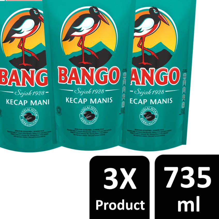 

♦ Bango Kecap Manis 735ml Multi Pack ❀