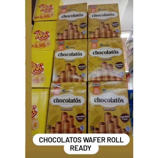 

CHOCOLATOS CLASSIC WAFER ROLL | ASTOR COKLAT GARUDA FOOD