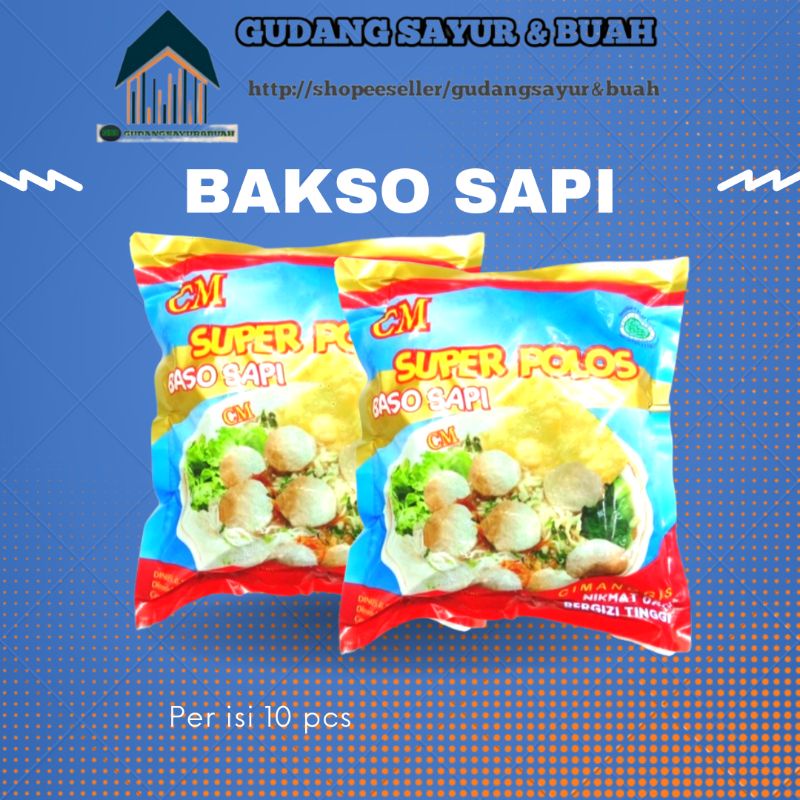 

Baso Sapi Super Polos Isi 10 Pcs