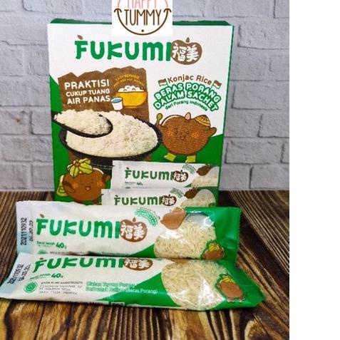 

➱ Fukumi beras porang box sachet shirataki beras diet instant rice low calories ☄