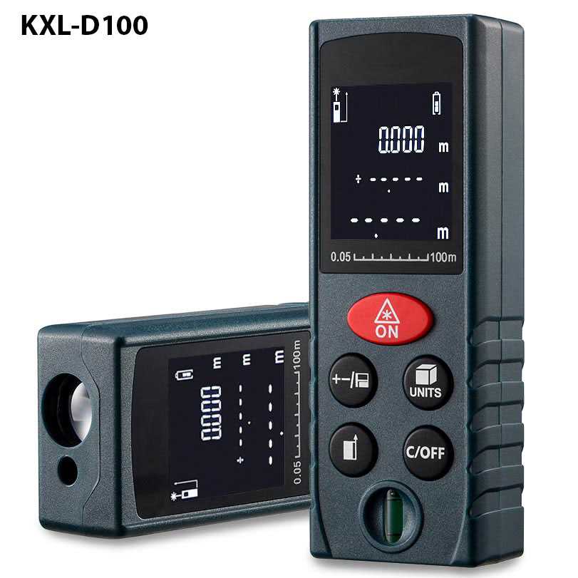 (BISA COD) FTIHSHP Pengukur Jarak Laser Distance Meter - KXL-D40/D100