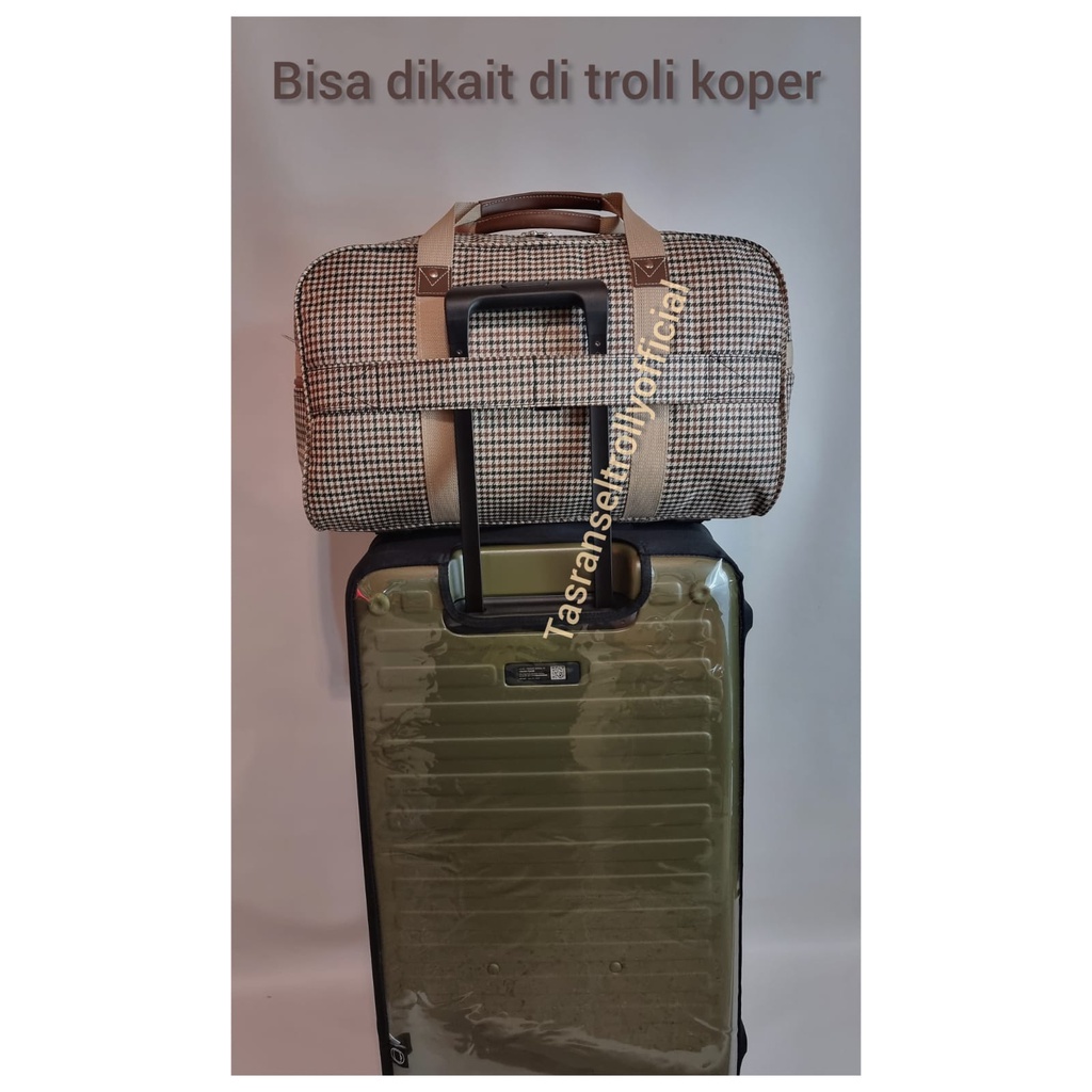 Tas Pakaian Travel Bag Polo Interclub size 50cmx30x35cm 20 inch