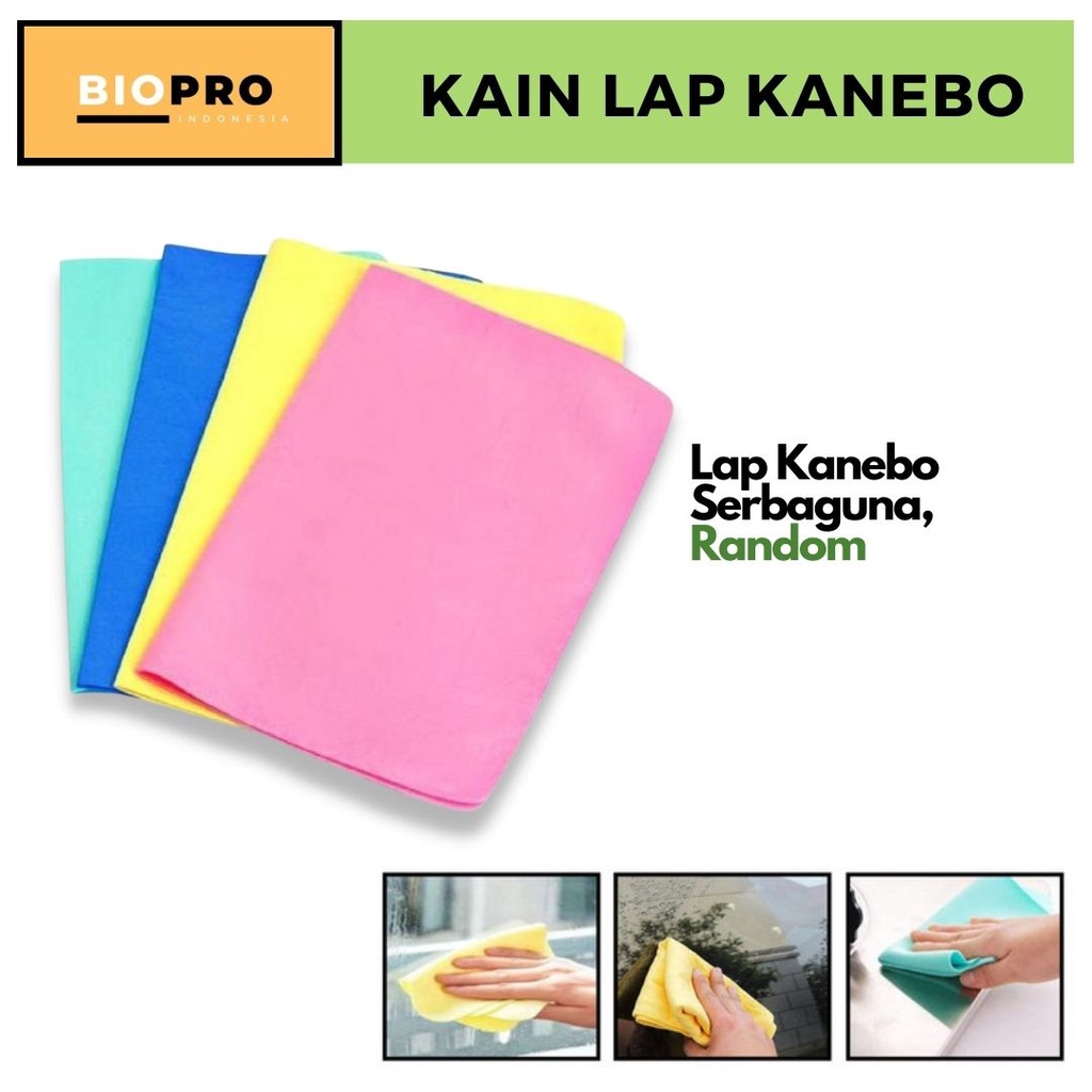 Lap Kain Pembersih Magic / Lap Kain Kanebo Serbaguna Warna Random