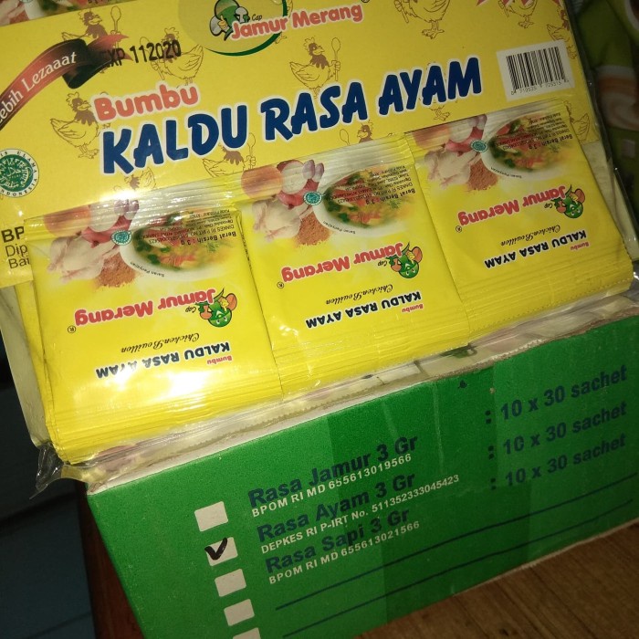 

Kaldu Alami Jamur Merang 1 Dus Rasa Ayam