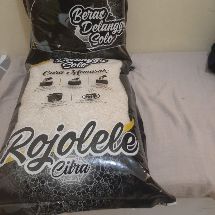 

Beras Slyp Super Rojolele, Beras Premium, kemasan 5 kg