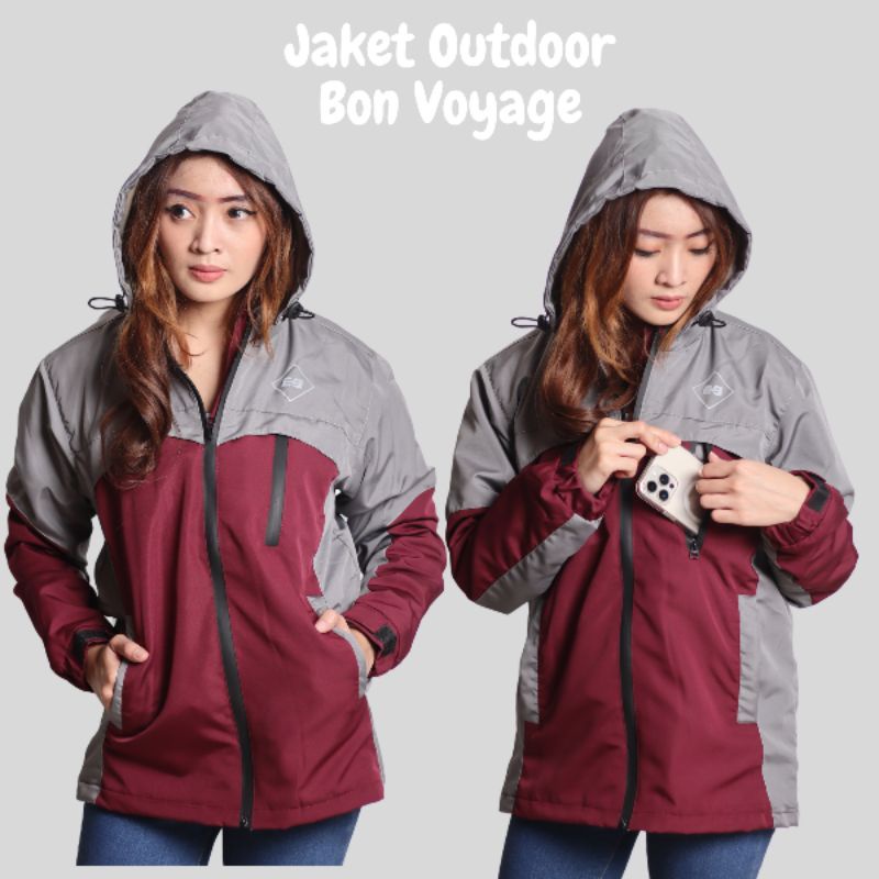 Jaket Outdoor Wanita dan Pria Bon Voyage