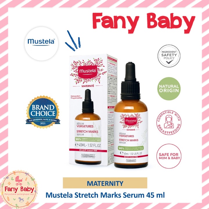 MUSTELA MATERNITY STRETCH MARKS SERUM 45ML