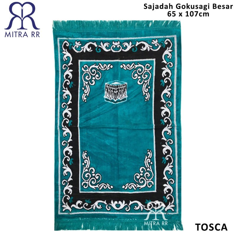 Sajadah Gokkusagi Ukuran Besar | Sajadah Turkey Turki Ukuran Besar 65x110cm Bahan Kanvas