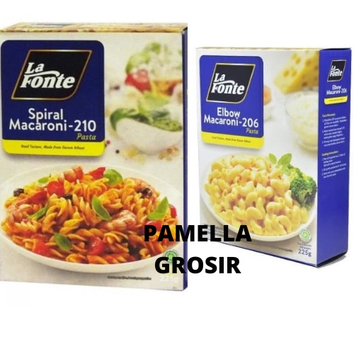 

LA FONTE MACARONI ELBOW 225 GR La Fonte LA FONTE MACARONI SPIRAL 225GR