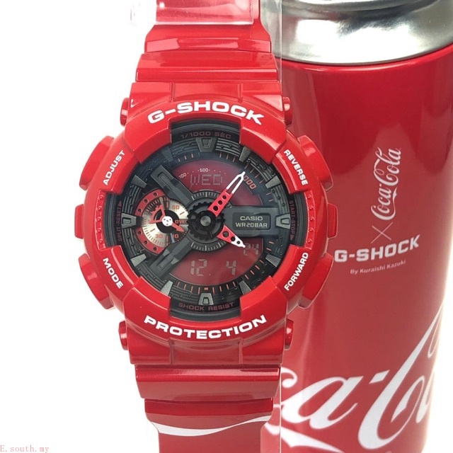 Jam Tangan Casio G-Shock Custom GA-110 Coca Cola