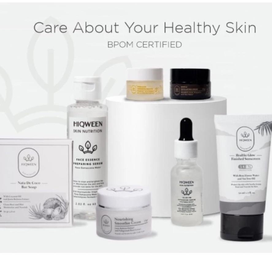 ♨ HIQWEEN SUNSCREEN BRIGHTENING AND GLOWING SKINCARE ❆