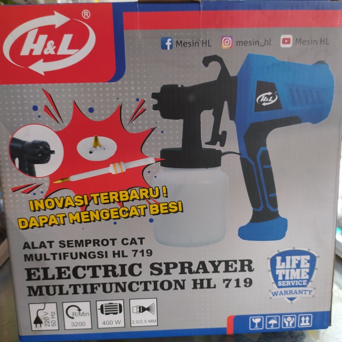@@@@] Spraygun Elektrik Hnl Elektrik Sprayer HL 719
