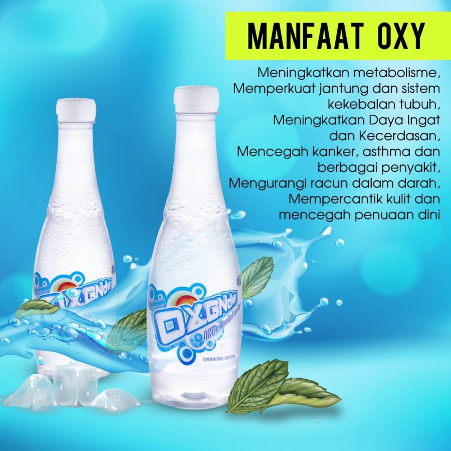 

Air Oxy Drinking Water Oxygen - Oxgndw Drink 470ml Oxy Original Air Mineral Eceran