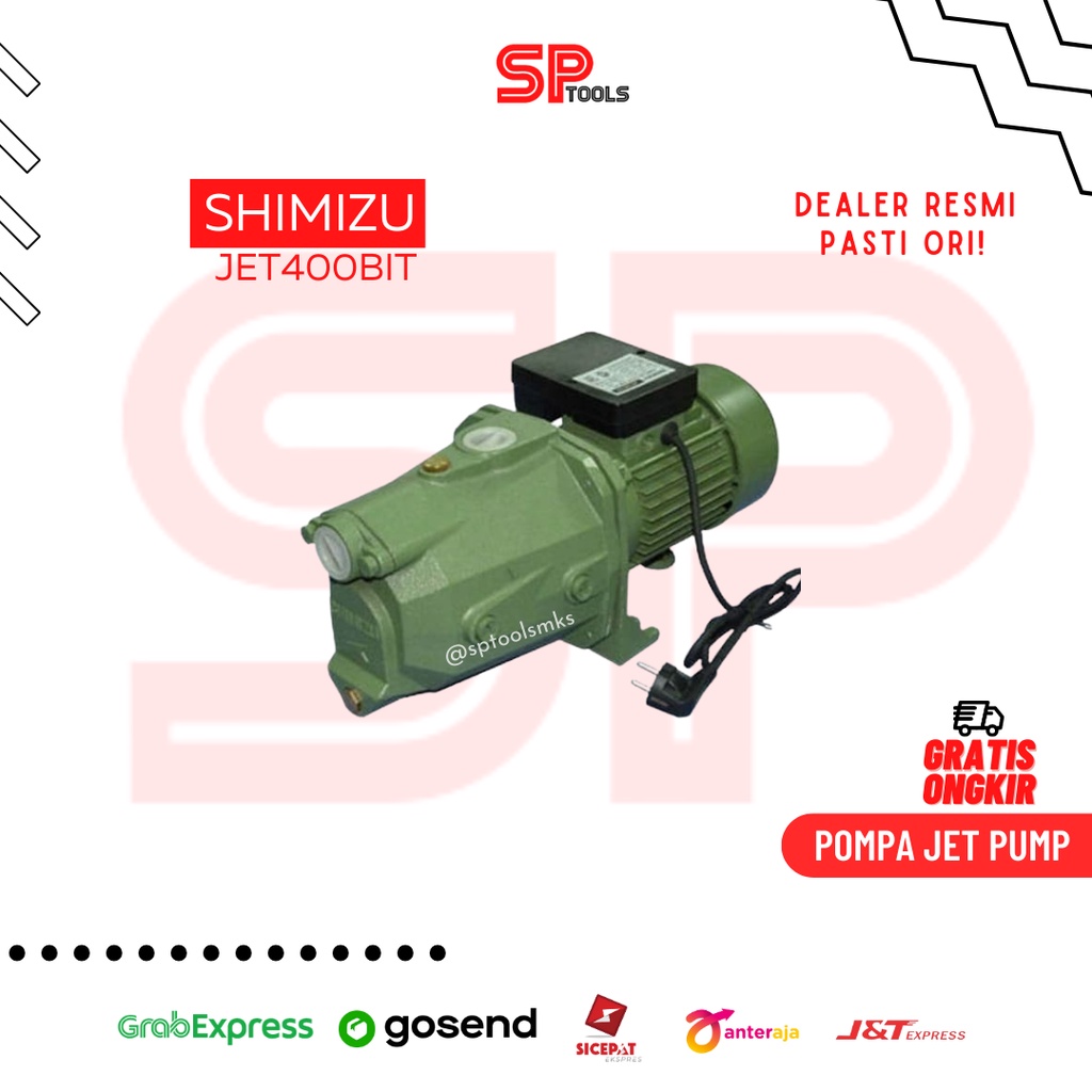 POMPA AIR SEMI JET PUMP SHIMIZU JET400 / JET400BIT / JET-400BIT