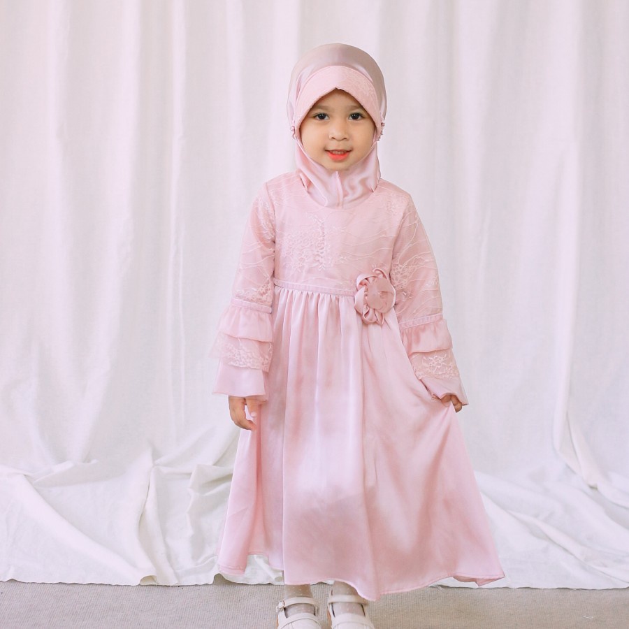 PRETTY GIRL Gamis Set Clover - Gamis Anak