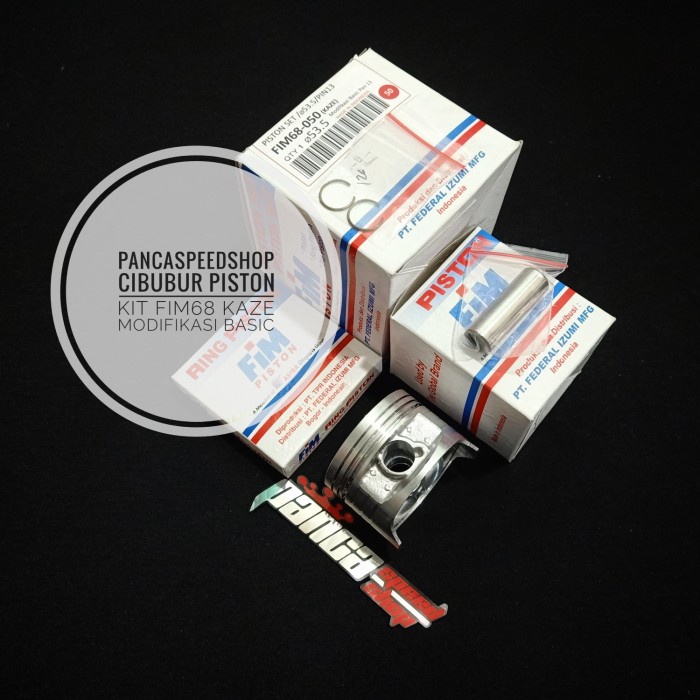 Free Ongkir Piston Seher Fim 68 Kaze Uk 53/53.5/54/54.5/ 55 Os Std Sd Os 200