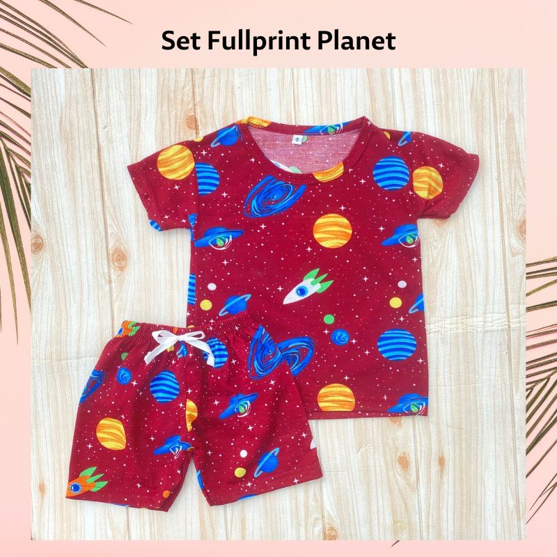 BabynKids - Setelan Anak Laki Laki/ motif animal lucu / Setelan Anak Perempuan /. Setelan Anak Unisex / Setelan Anak Fullprint / Setelan Piyama Anak /  Setelan Harian Anak