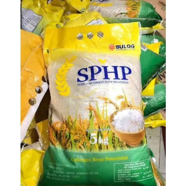 Beras Medium 5kg Bulog