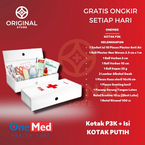 KOTAK P3K + ISI - ONEMED