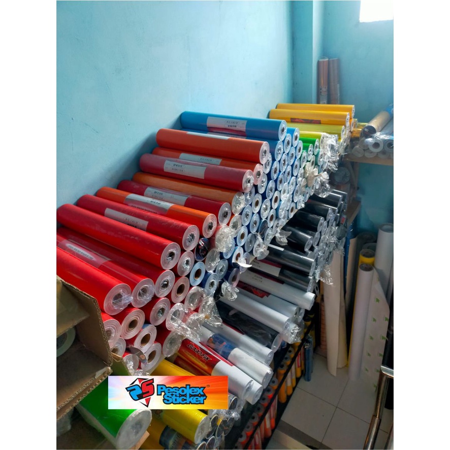 

Sticker-Stiker Vinyl Goodfix Glossy/Dop/Transparan 45m X15m Roll