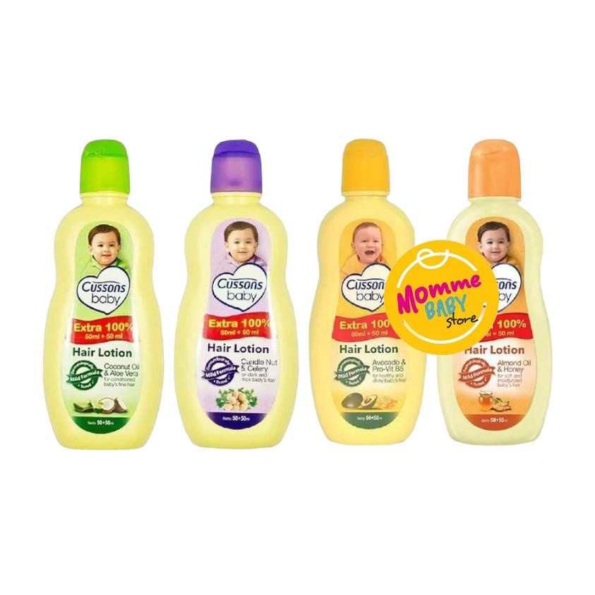 Cussons Baby Hair Lotion 50+50ml / 100+100ml cusson