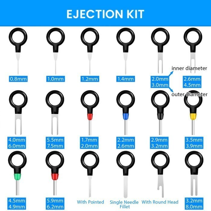 FMFIT Ejection Kit - Alat pencopot skun toolkit terminal removal extractor