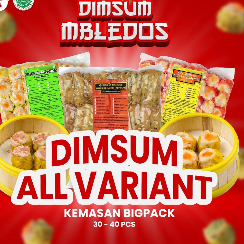 

➩ Dimsum All Varian Isi 30/40 Pcs - Frozen Food Halal Mbledos ☜