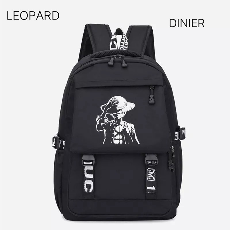 Tas Ransel Anak Sekolah Laki-laki Sd Smp Sma Motif Karakter One Piece