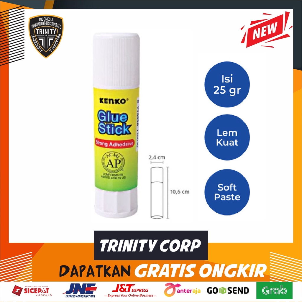 

Glue Stick / Lem Batang 25 Gram