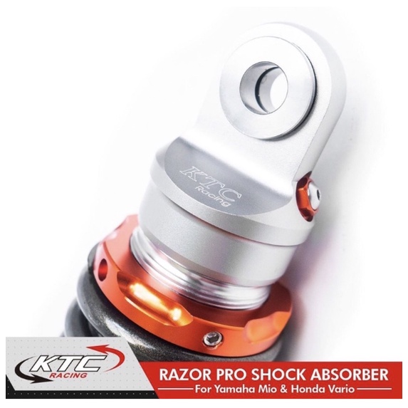 Shock KTC Racing Razor Pro Double Shock Steering Bebek Metic 335mm 305mm 340mm 320mm 280mm Universal motor