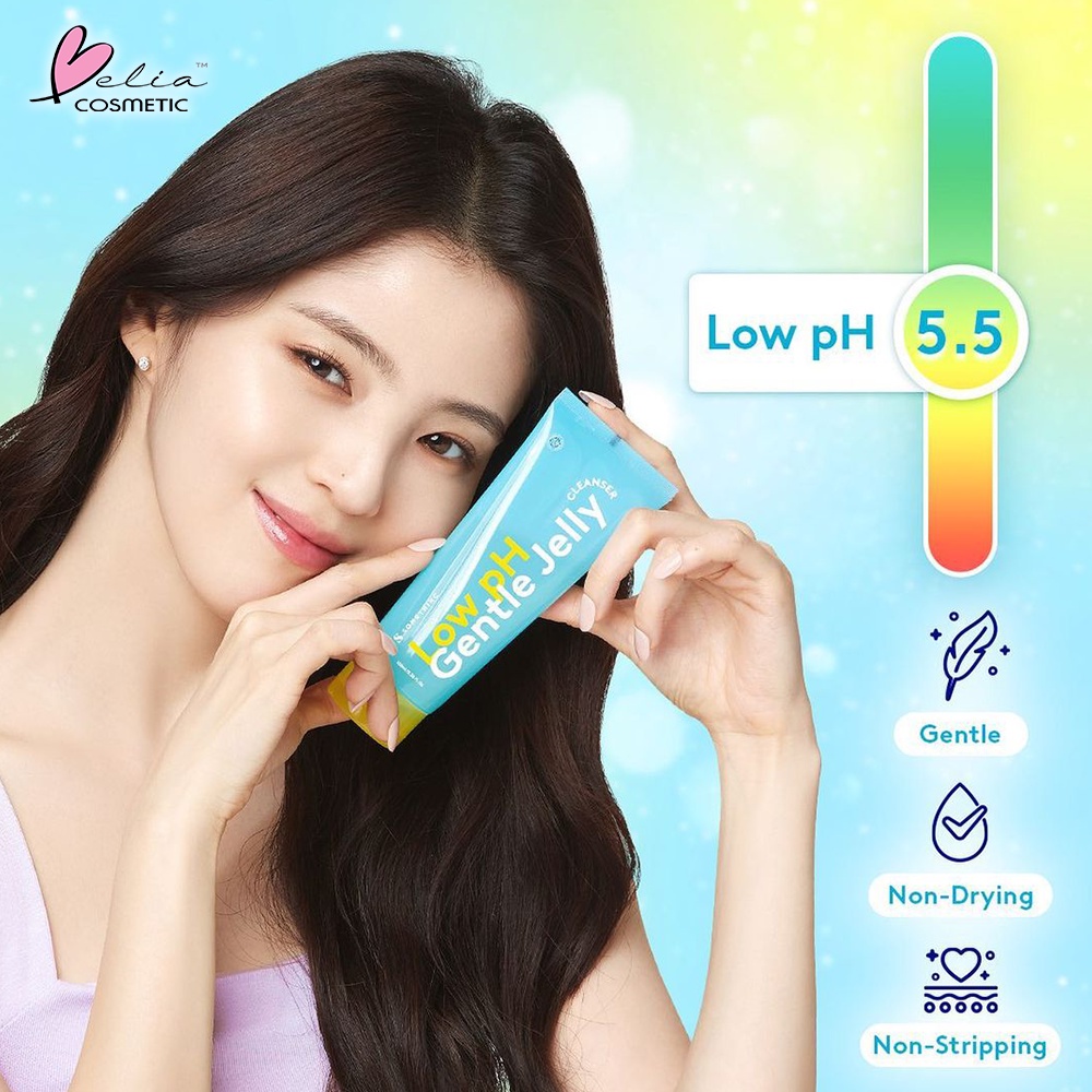 ❤ BELIA ❤ SOMETHINC Low pH Gentle Jelly Cleanser | Sabun Cuci Muka pH rendah | Facial Wash | BPOM