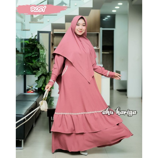 KALINDA SET SYAR'I BY AKU KARISSA/SET SYAR'I AKU KARISSA/GAMIS SET HIJAB SYAR'I AKU KARISSA/DRESS AK