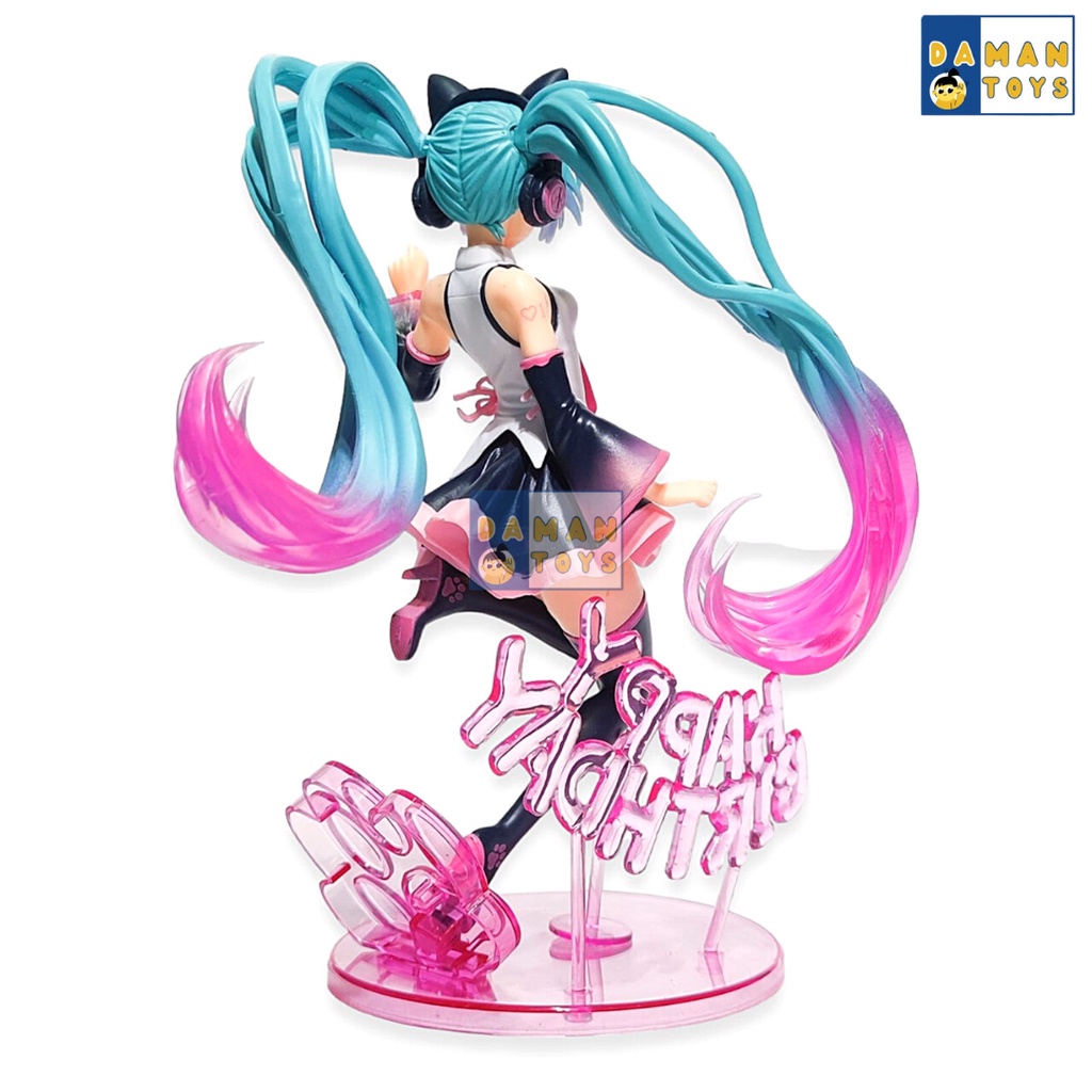 Figure Hatsune Miku  Happy Cat Birthday 2021 Vocaloid Anime Pajangan