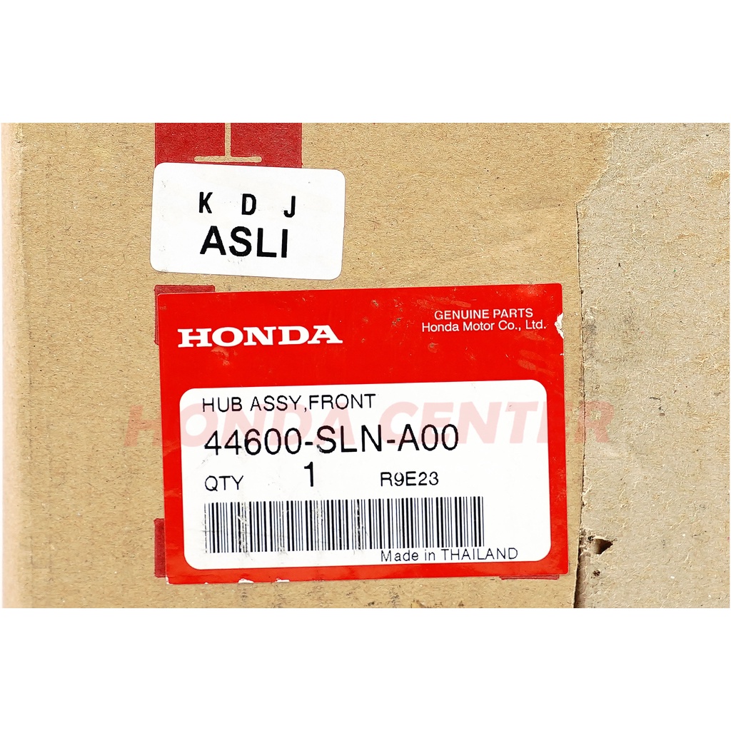 Asli original honda,Hub nap naf roda depan mobilio 2014 jazz ge8 city gm2 2008 2009 2010 2011 2012 2013 44600-SLN