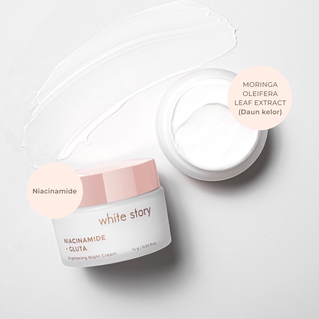 WHITE STORY Brightening Night Cream 15g