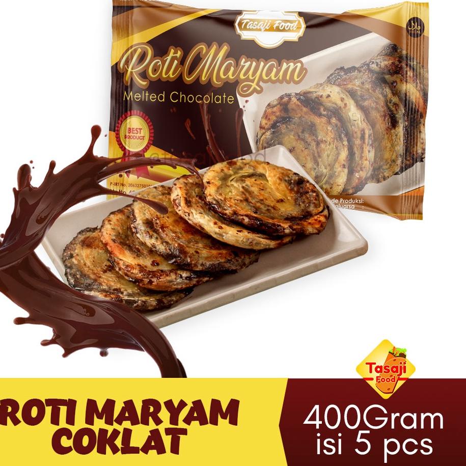 

ReadyOo5O9 Roti Maryam Cokelat Lumer Isi 5 Pcs