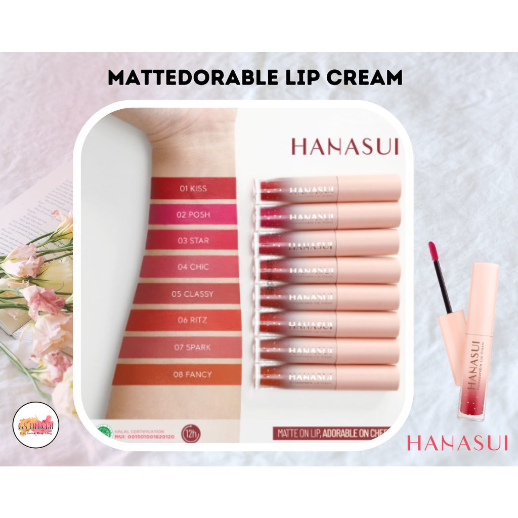 HANASUI MATTEDORABLE LIP CREAM